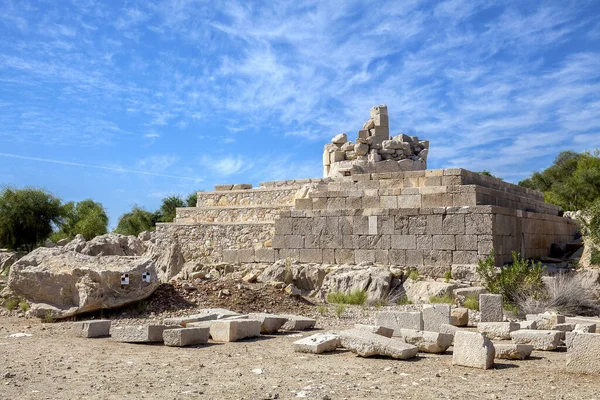 Faro Patara Antigua Ciudad Construida Por Emperador Romano Nerón Antalya — Foto de Stock