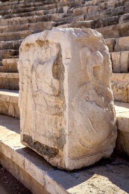 Antalya 'nın Patara kentindeki tiyatro, Türkiye.