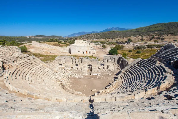 Teatro Antigua Ciudad Patara Antalya Turquía — Foto de Stock
