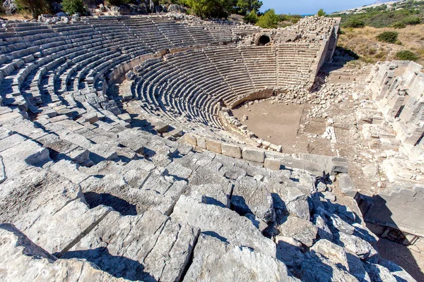 Teatro Antigua Ciudad Patara Antalya Turquía —  Fotos de Stock