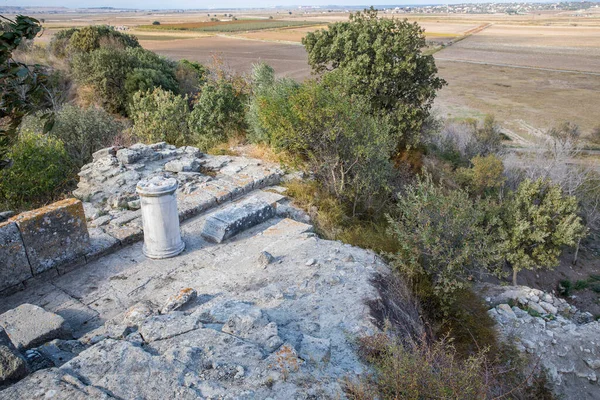 Ruïnes Van Oude Stad Troje Turkije — Stockfoto