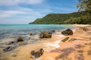 Sunset Beach, Koh rong samloem Adası, Sihanoukville, Kamboçya