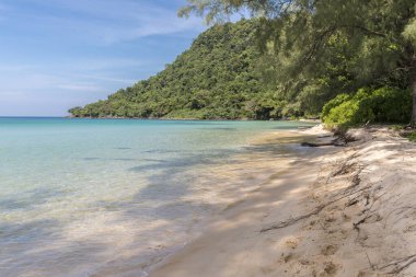  Sunset Beach, Koh rong samloem Adası, Sihanoukville, Kamboçya.