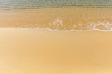 Kum, tembel plaj, koh rong samloem adası, Sihanoukville, Kamboçya.