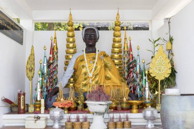 Saracen Körfezi Sahili, Koh rong Samloem Adası, Sihanoukville, Kamboçya.