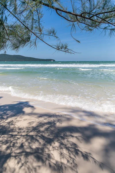 Saracen Bay Beach Koh Rong Samloem Island Sihanoukville Camboja — Fotografia de Stock