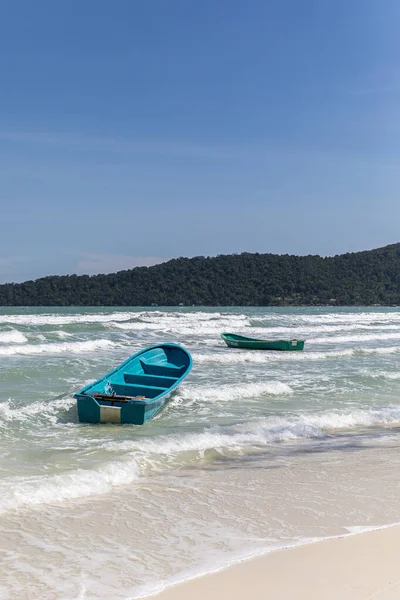 Saracen Bay Beach Koh Rong Samloem Island Sihanoukville Camboja — Fotografia de Stock