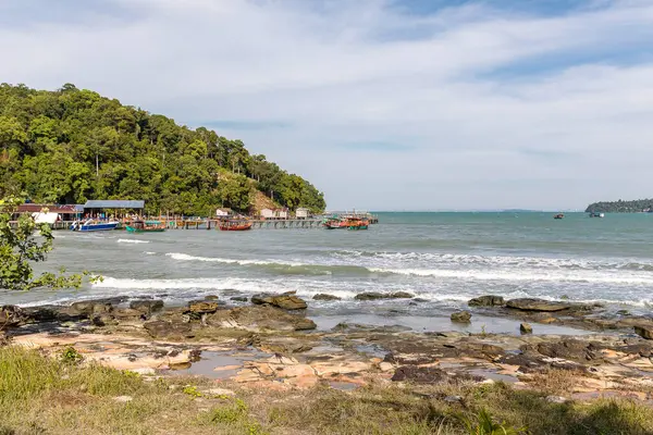 Saracen Bay Beach Koh Rong Samloem Island Sihanoukville Cambodge — Photo