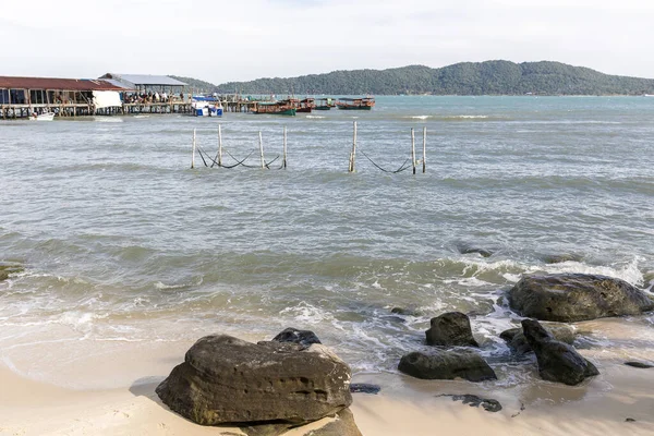 Saracen Bay Beach Koh Rong Samloem Island Sihanoukville Cambodge — Photo