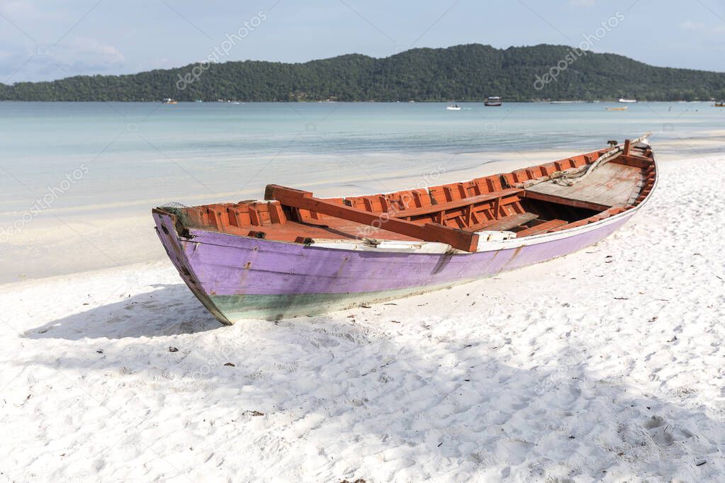 saracen bay beach, koh rong samloem island, sihanoukville, Cambodia.