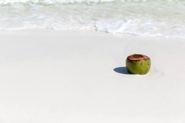 Coco Fresco Playa Bahía Saracen Isla Del Samloem Del Koh — Foto de Stock