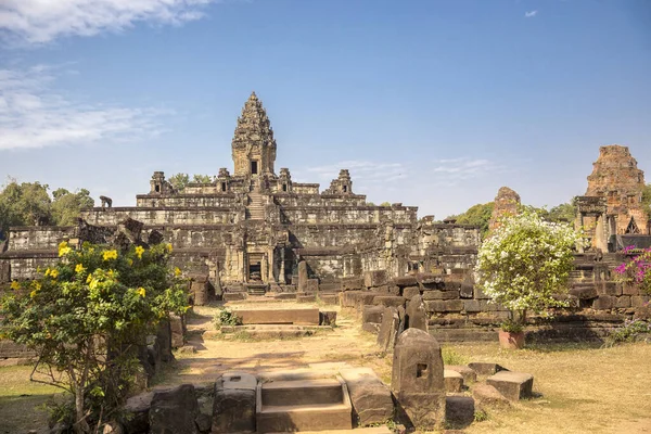 Ναός Bakong Prasat Στο Συγκρότημα Angkor Wat Siem Reap Καμπότζη Royalty Free Φωτογραφίες Αρχείου