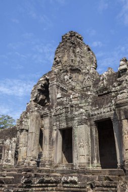 Bayon Tapınağının Yüzleri, Siem Reap, Kamboçya.