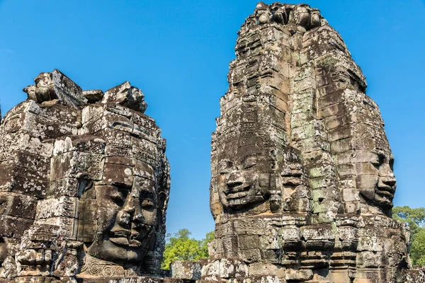 Bayon Tapınağının Yüzleri, Siem Reap, Kamboçya.