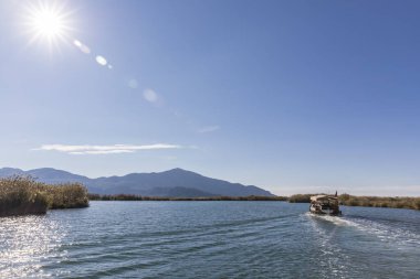 Dalyan Nehri, Dalyan, Türkiye 