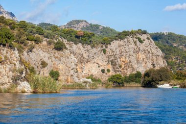 Dalyan Nehri, Dalyan, Türkiye 