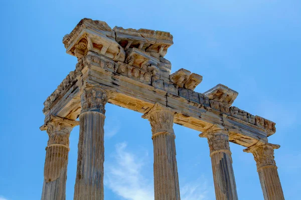 Ruïnes Van Tempel Van Apollo Antalya Turkije — Stockfoto