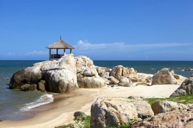Stones Beach, Mui Ne White Sandy Beach, Vietnam, Asya.