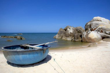 Stones Beach, Mui Ne White Sandy Beach, Vietnam, Asya.