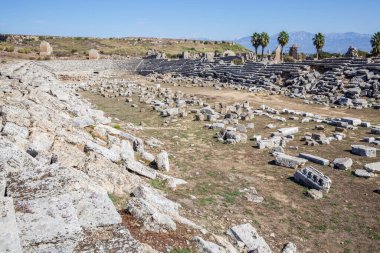 Antik Yunan Stadyumu, Perge, Antalya, Türkiye.