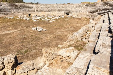 Antik Yunan Stadyumu, Perge, Antalya, Türkiye.