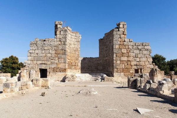 土耳其古城Perge古老的教堂废墟 — 图库照片