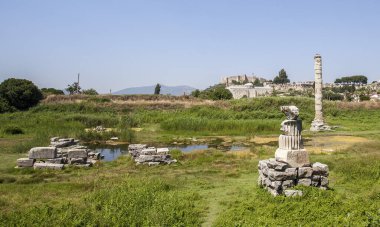  Efes 'in Artemis tapınağı kalıntıları, dünyadaki yedi harikadan biri..