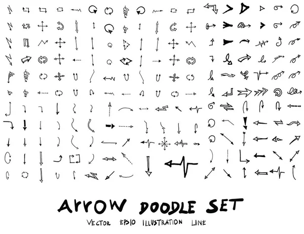 El çizilmiş oklar ayarlandı