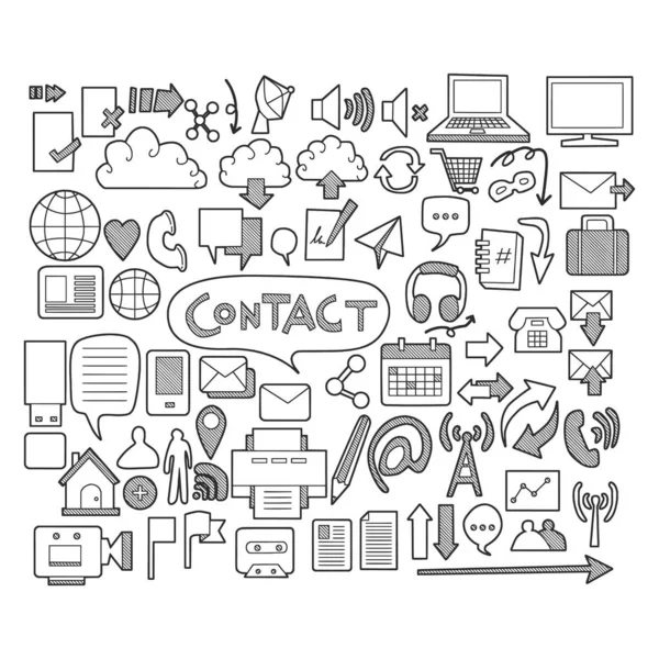 Kelime karalama vektör mürekkebi eps10