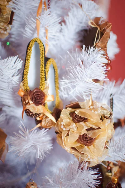 Noel ışık iç pointe ayakkabı ile