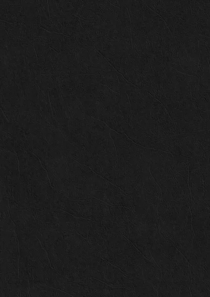 Fondo de textura corrugada de papel negro de cuero . — Foto de Stock