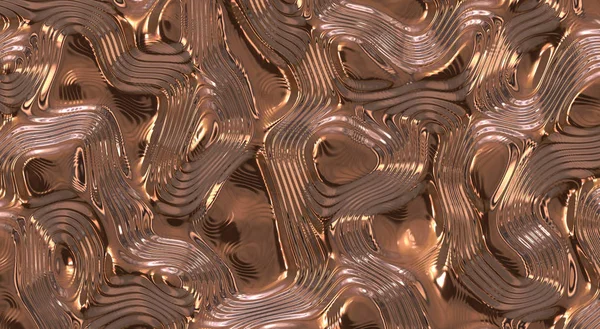 Gold Liquid Metal Seamless Background Texture
