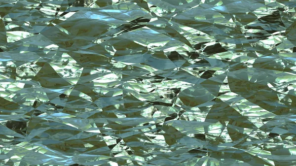 가벼운 청록색 구겨진된 호 일 완벽 한 배경 텍스처 — 스톡 사진