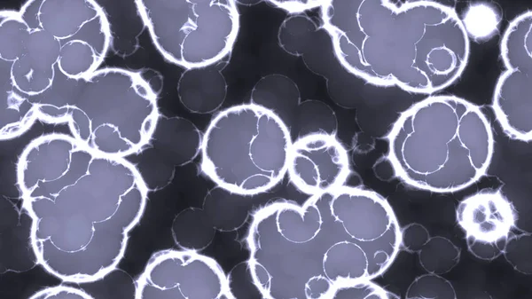 Licht lila leuchtenden leuchtenden Zellen nahtlosen Hintergrund Textur — Stockfoto