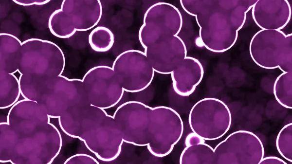 Purple Luminescent Glowing Cells Seamless Background Textures — Stock Photo, Image