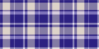 Bej mavi sorunsuz İskoç Tartan arka plan dokusu