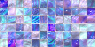 Hafif mor beyaz leylak sorunsuz dekoratif çini arka plan Tex