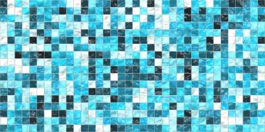 Gök mavisi sorunsuz dekoratif döşeme arka plan dokusu