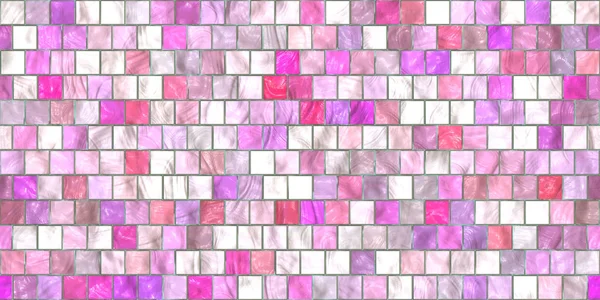 Vit rosa lila sömlös dekorativa kakel bakgrundsstruktur — Stockfoto