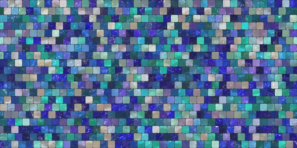 Textura de fondo azul azulejo decorativo inconsútil real — Foto de Stock