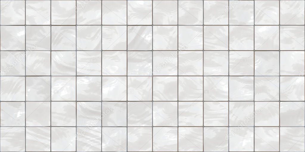 White Seamless Decorative Tile Background Texture