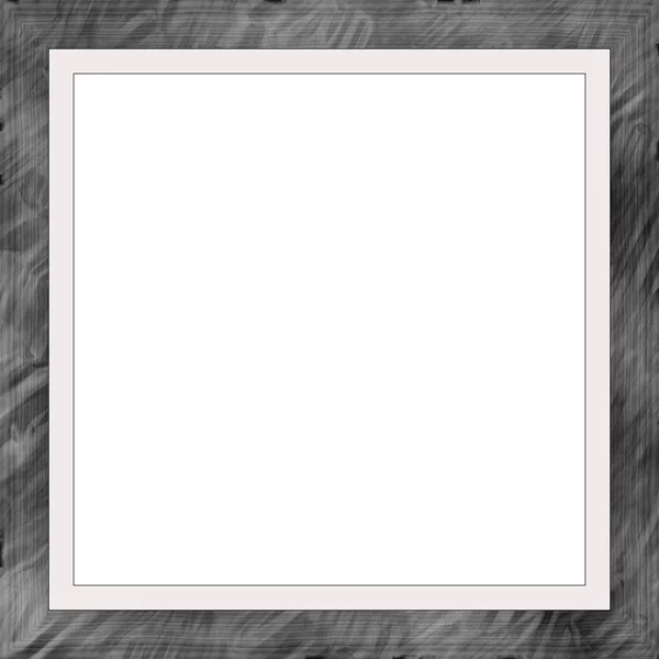 Fekete viharvert tér fa fénykép festmény képkeret — Stock Fotó
