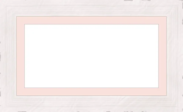 灰色桃風化木製写真絵画額縁 — ストック写真
