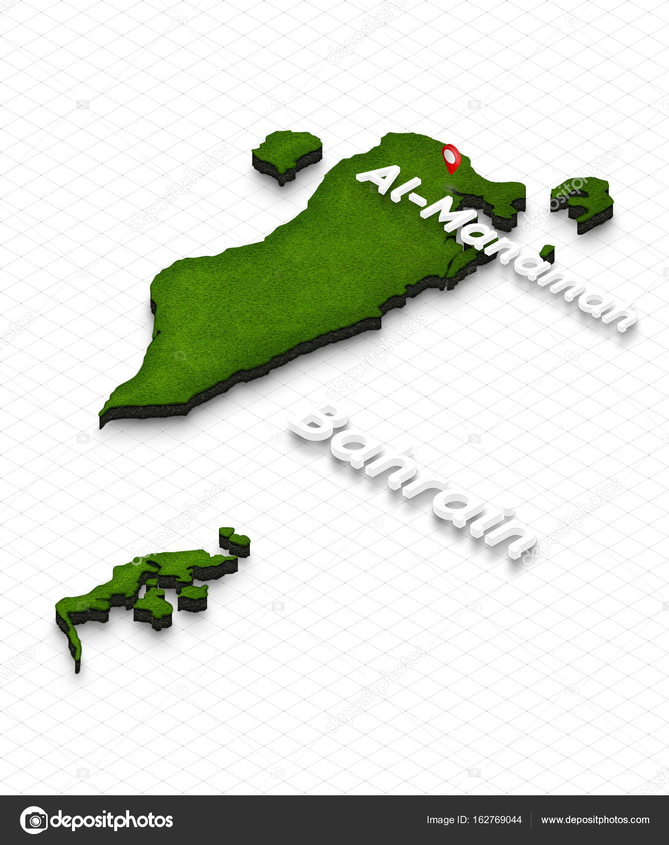 карта на софия 3d Карта из Бахрейна. 3D иллюстрации изометрии — Стоковое фото  карта на софия 3d