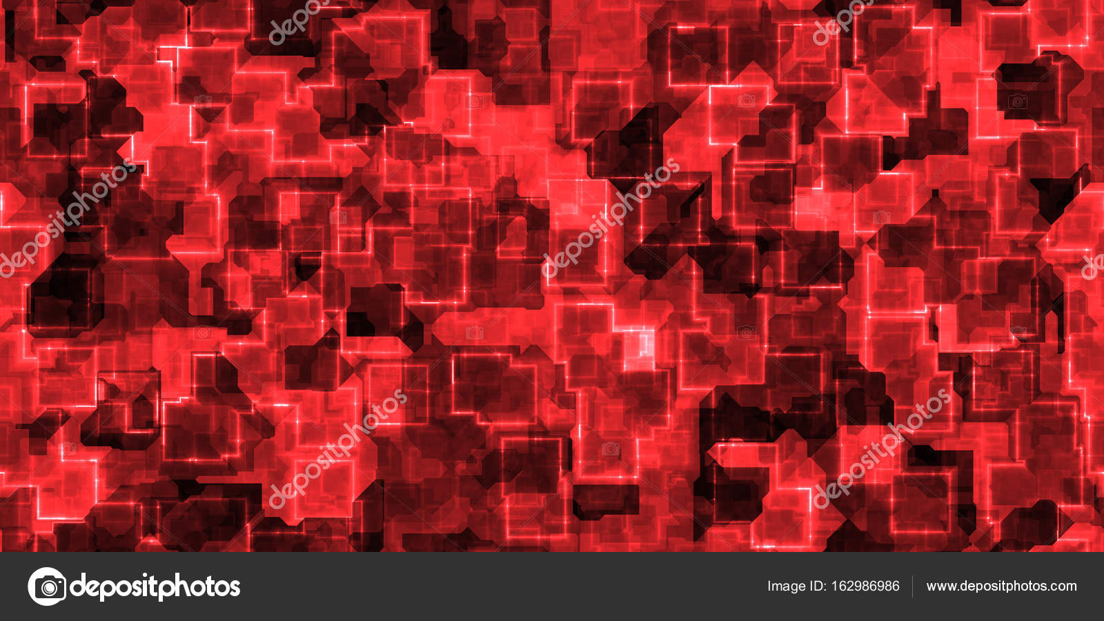 Red Seamless Cyber Glow Neon Squares Pattern Background Texture Stock Photo C Sanches812