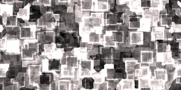 Monochromatyczne bezszwowe Cyber blask Neon kwadraty wzór tła T — Zdjęcie stockowe