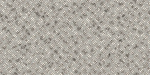 Metal sem costura placa de diamante piso fundo textura — Fotografia de Stock