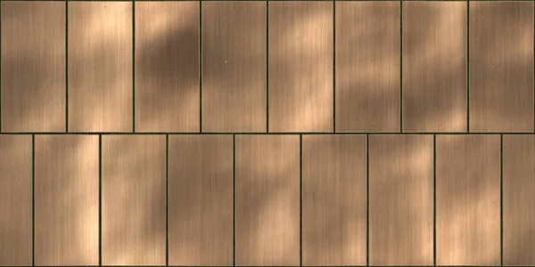 Bronze Seamless Metal placa textura da telha — Fotografia de Stock