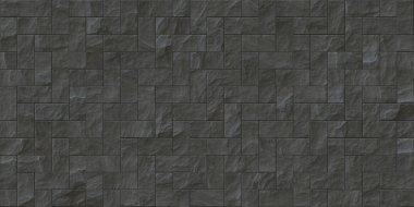 Gri sorunsuz taş kaplama doku