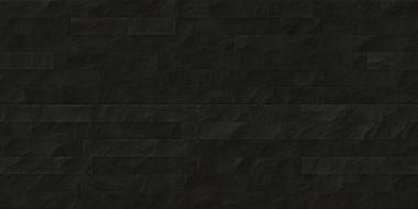 Siyah sorunsuz taş kaplama doku